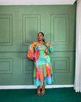 Drop Shoulder Dress