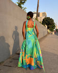 Printed Tube Dress