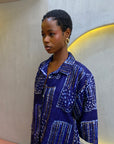 ADIRE BEADED SHIRT