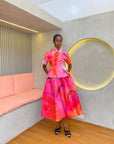 Organza Flared Skirt