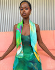 ISALEEKO SILK SCARF