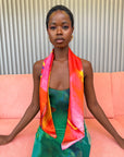 ISALEEKO SILK SCARF