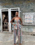 Aso Oke Barrel Pants