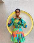 Organza Fitted Shirt
