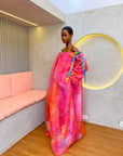 Organza Drop Shoulder Dress