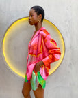 Silk Pj Top