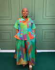 Organza Flared Skirt