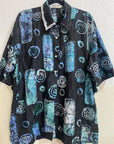 ADIRE BEADED SHIRT