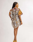 Ankara Laced Skirt Set