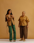 Brown Boxy Set