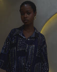 ADIRE BEADED SHIRT