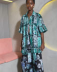 ADIRE BEADED SHIRT