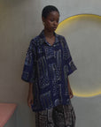 ADIRE BEADED SHIRT