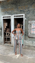 Aso Oke Barrel Pants