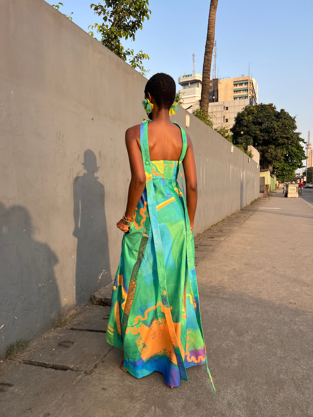 Printed Tube Dress