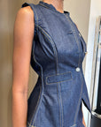 Denim Waist Coat