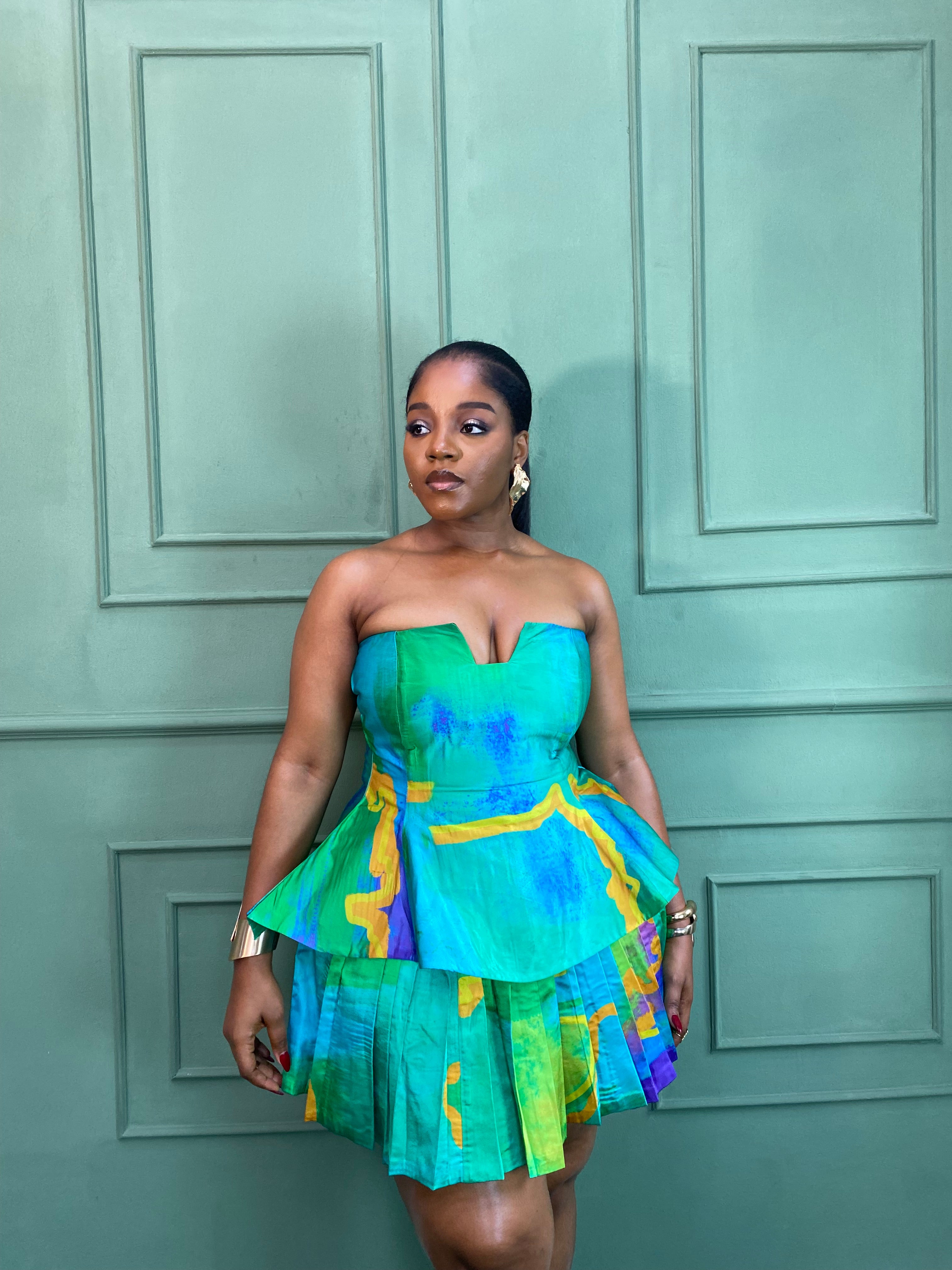 Lolu Printed Bustier