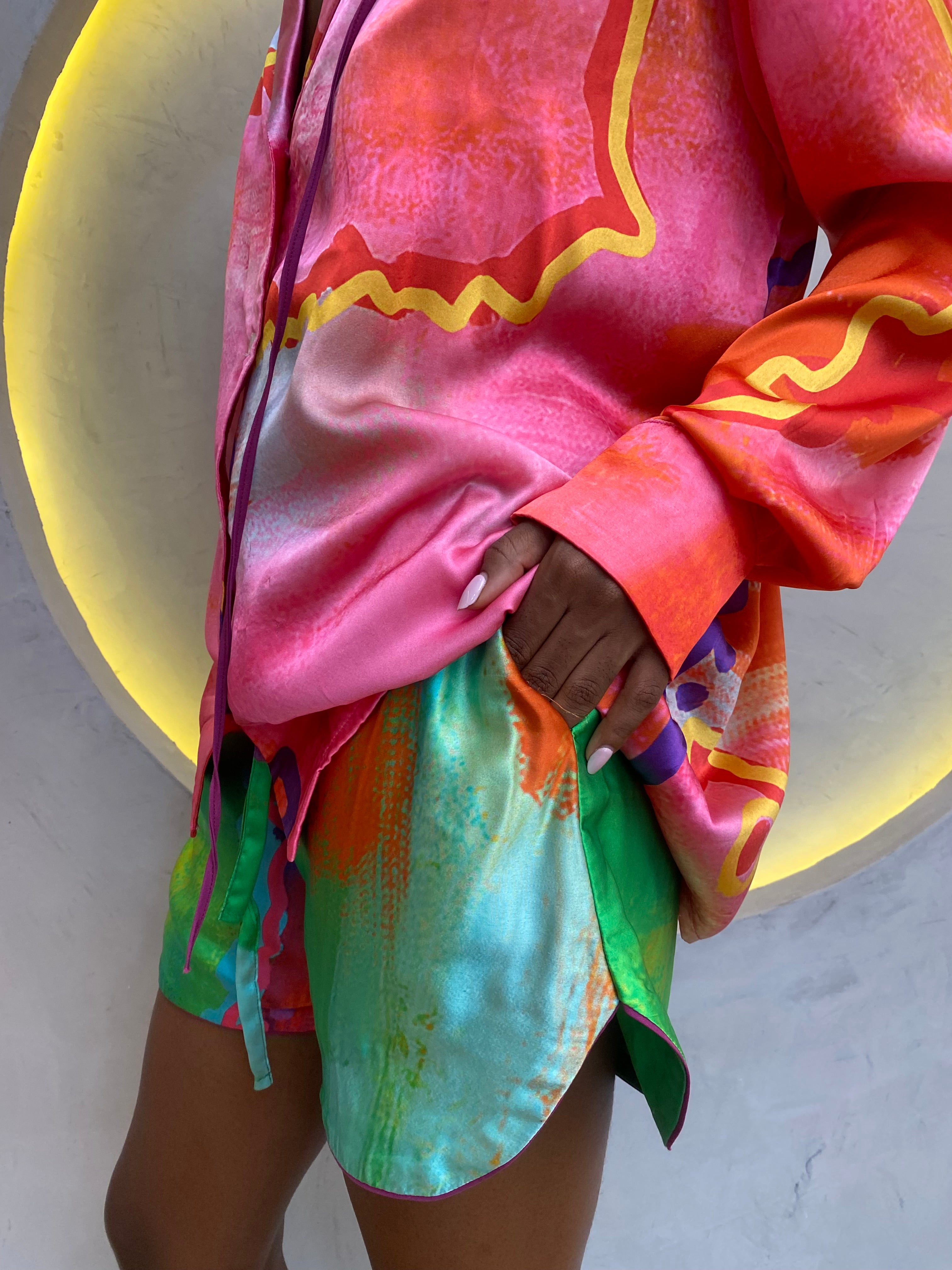 Silk Shorts.