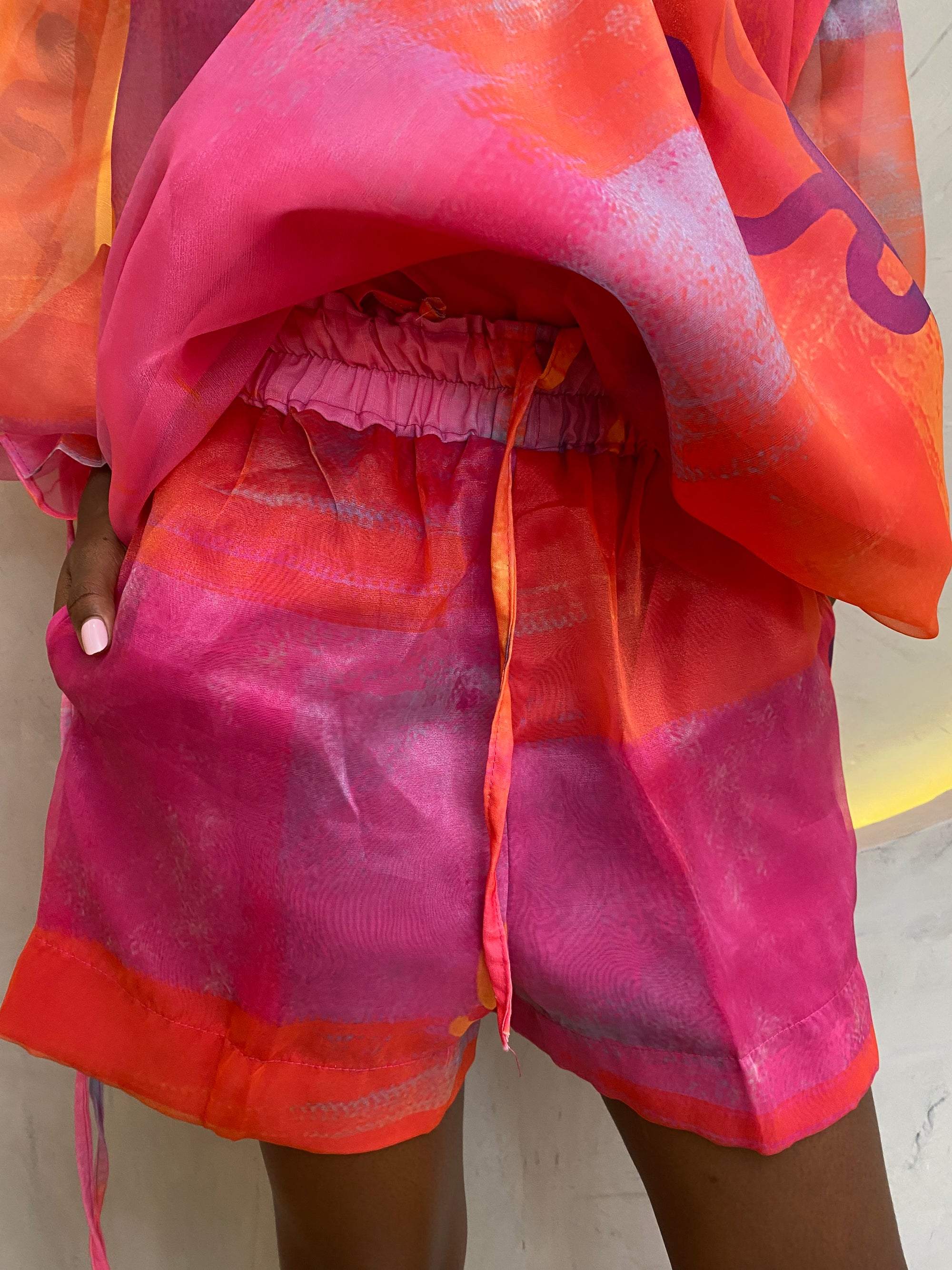 Organza shorts