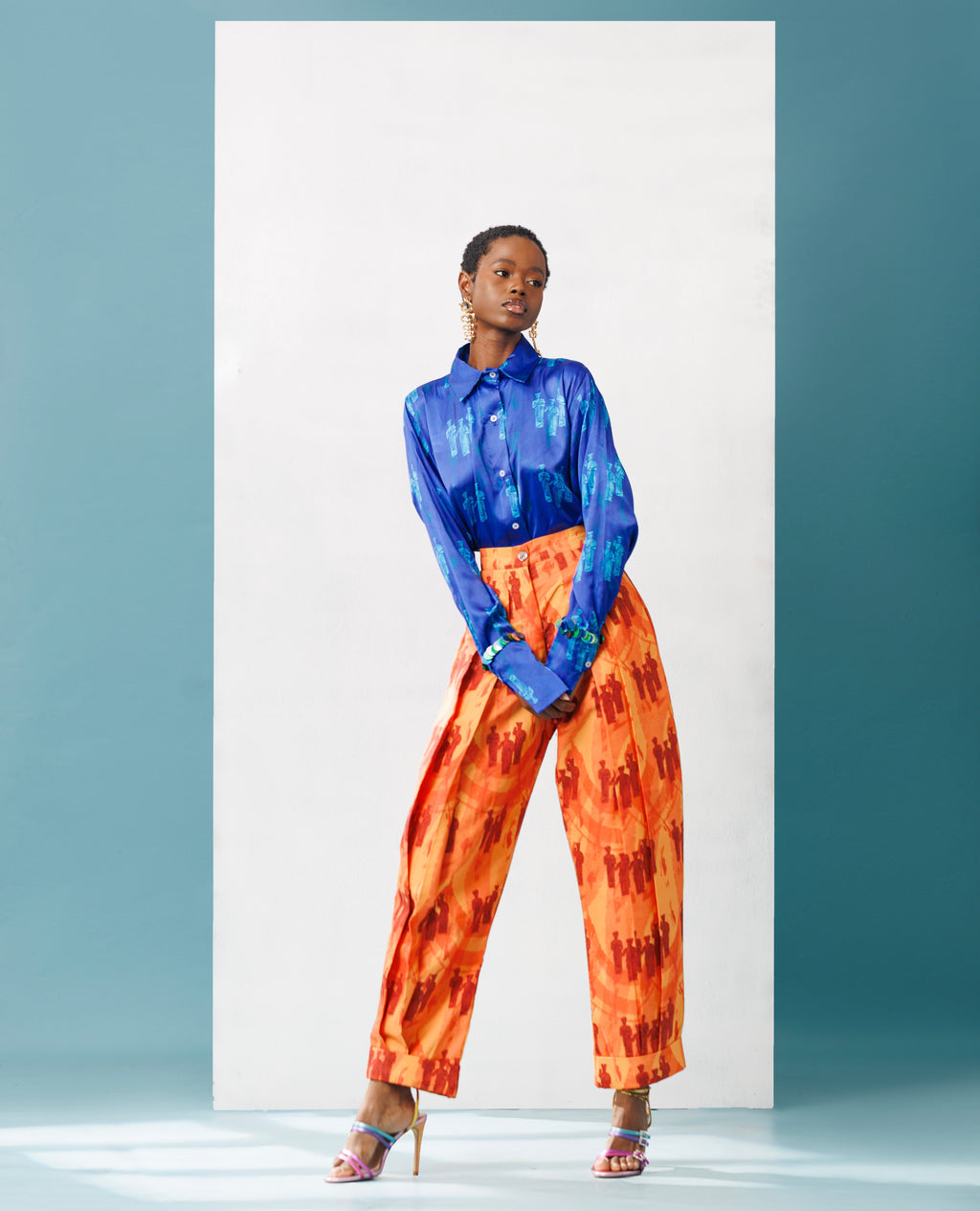 Silk Wrist-Beaded Shirt