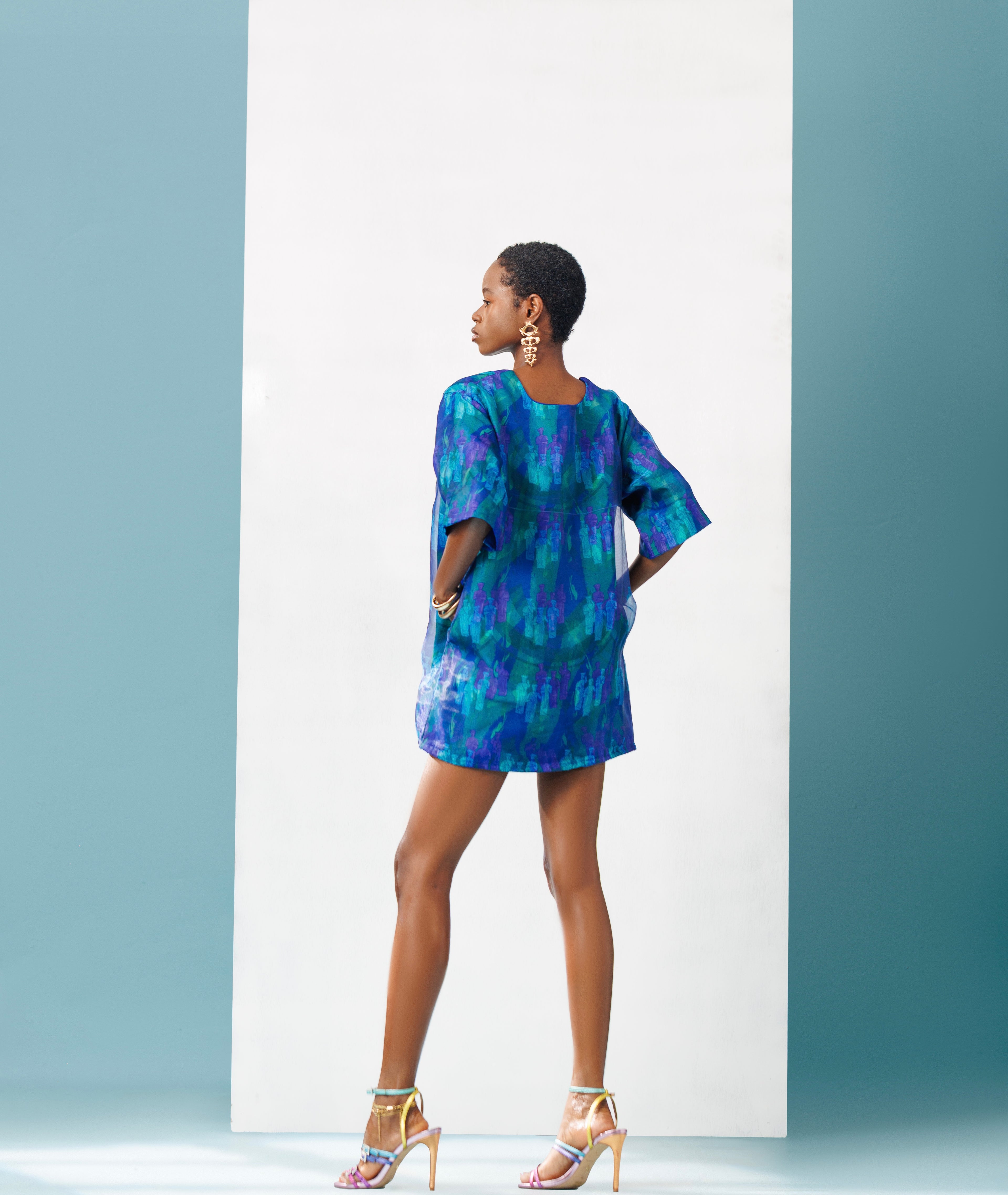 Organza Boxy Dress