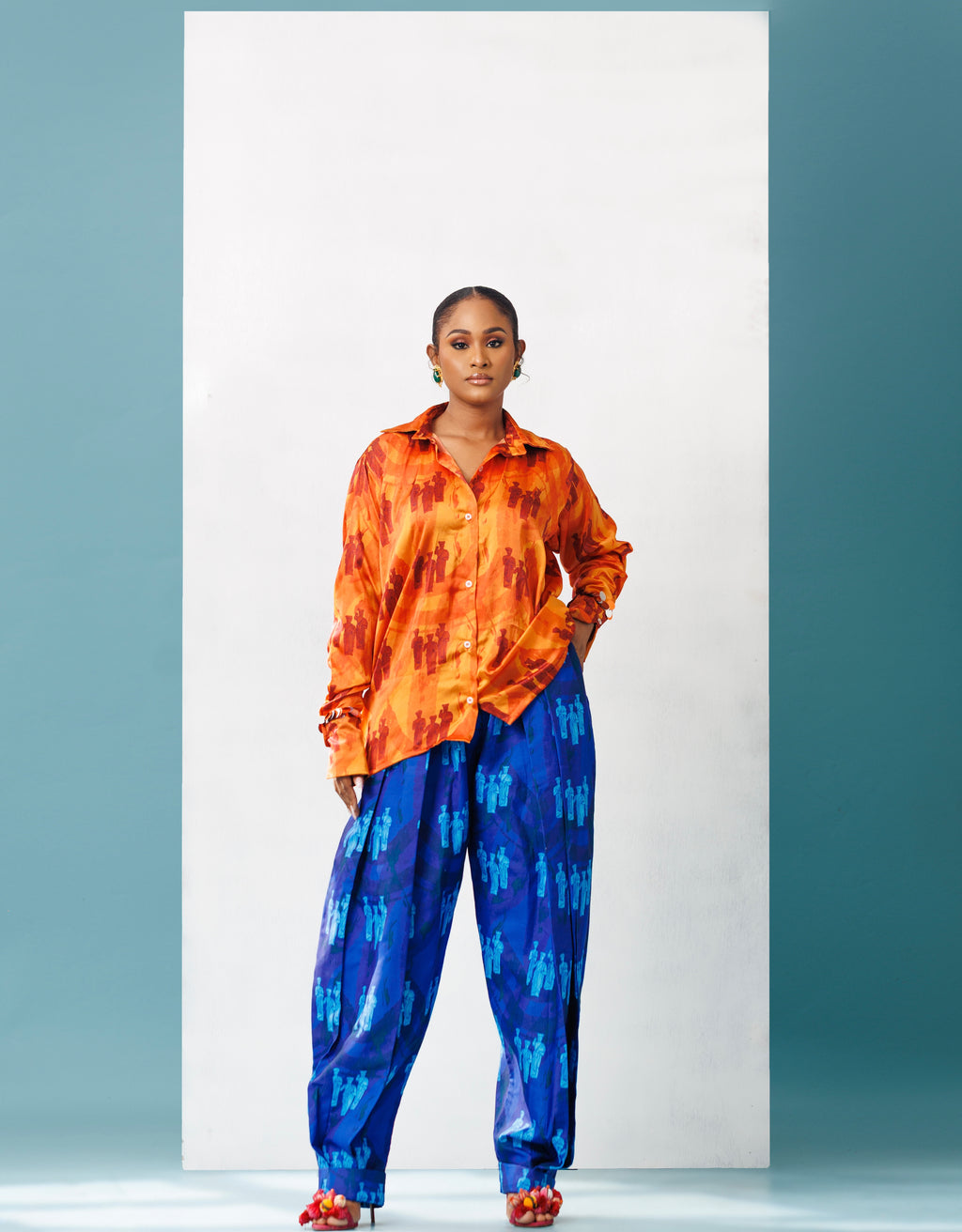 Silk Wrist-Beaded Shirt