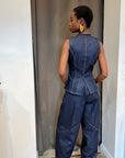 Denim Waist Coat