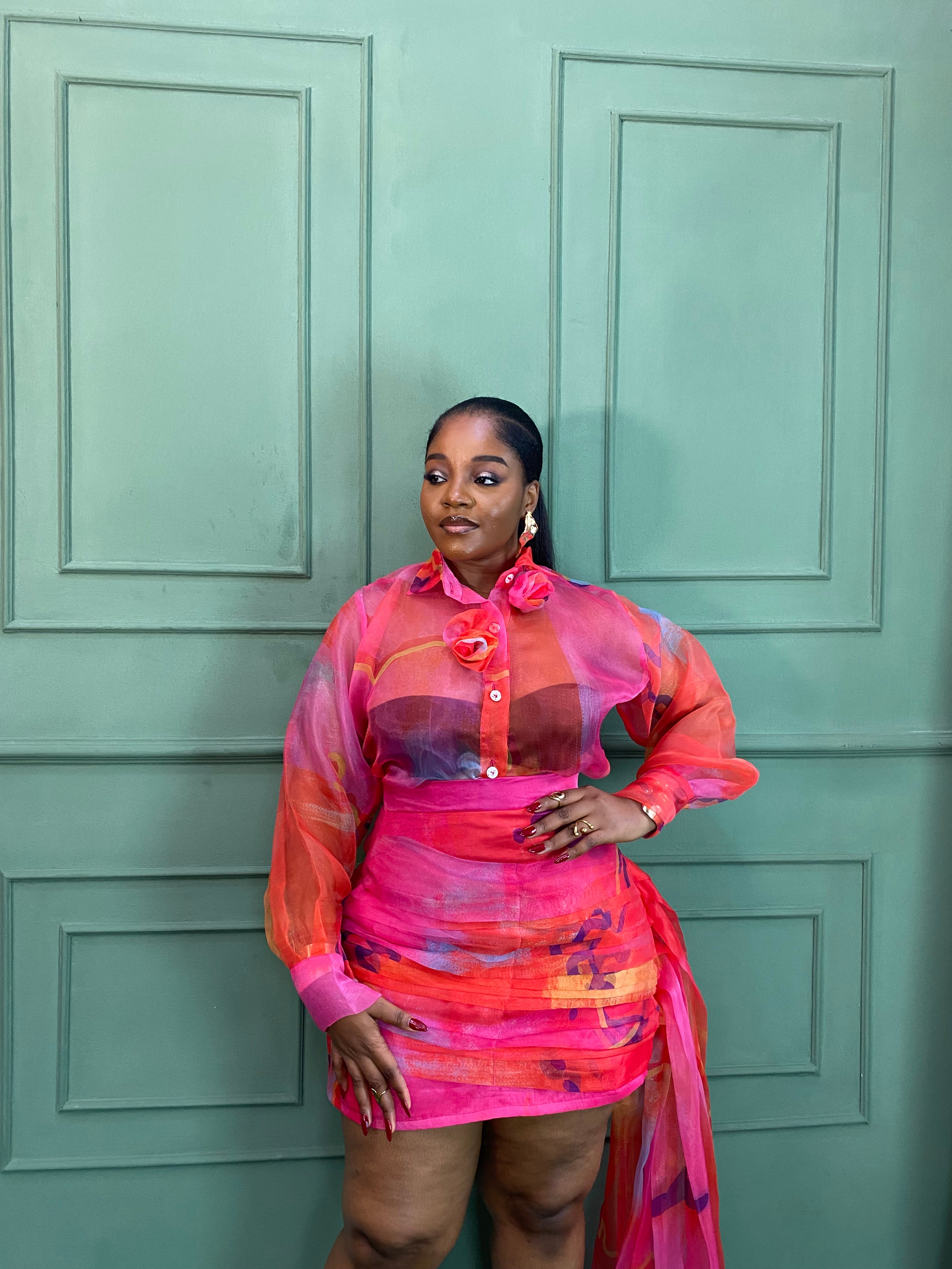 Wandie Organza Shirt