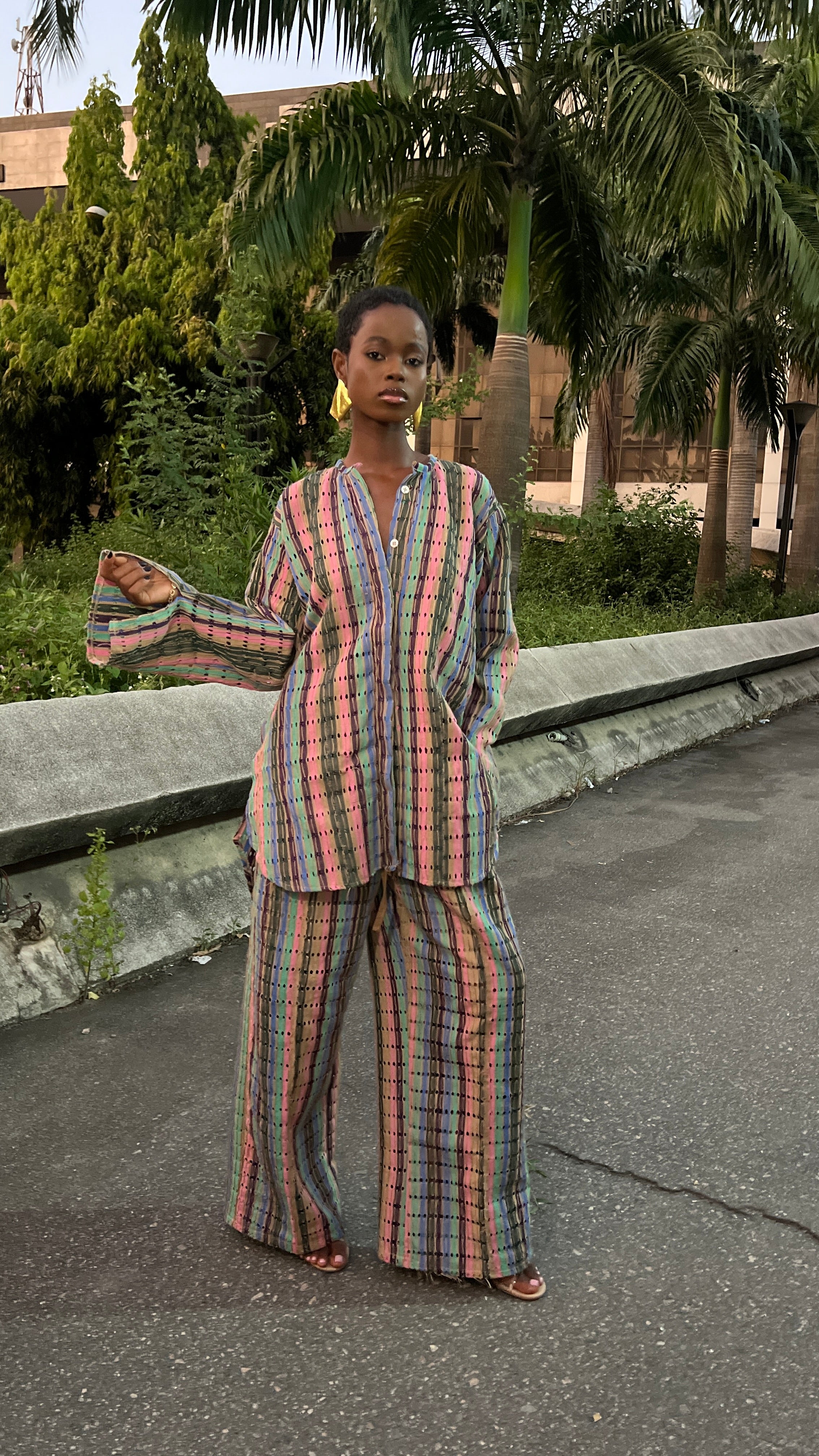 Aso Oke Oversized Shirt