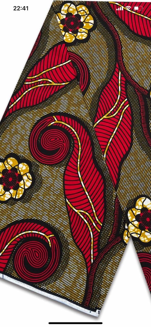 Ankara Beaded Skirt Set