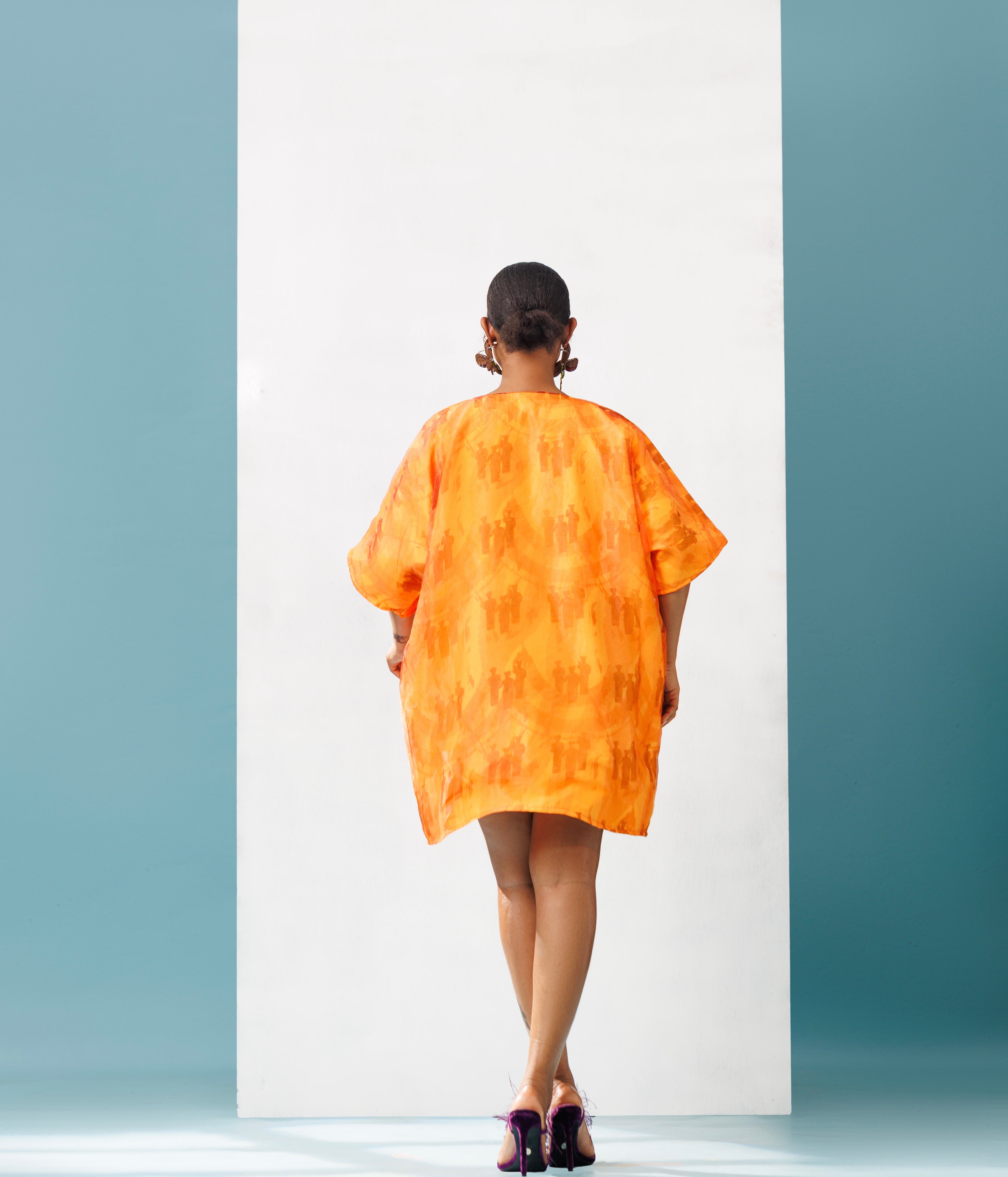 Organza Boxy Dress
