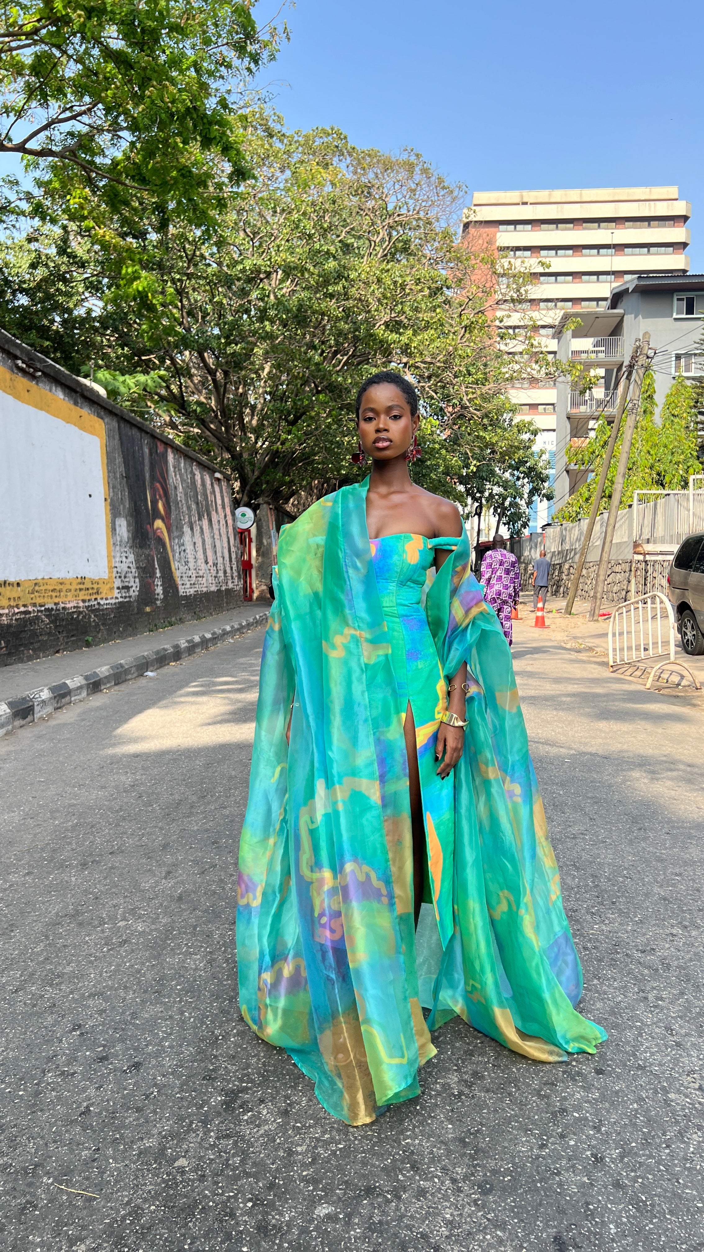 Organza Kimono – Isaleeko From Derin