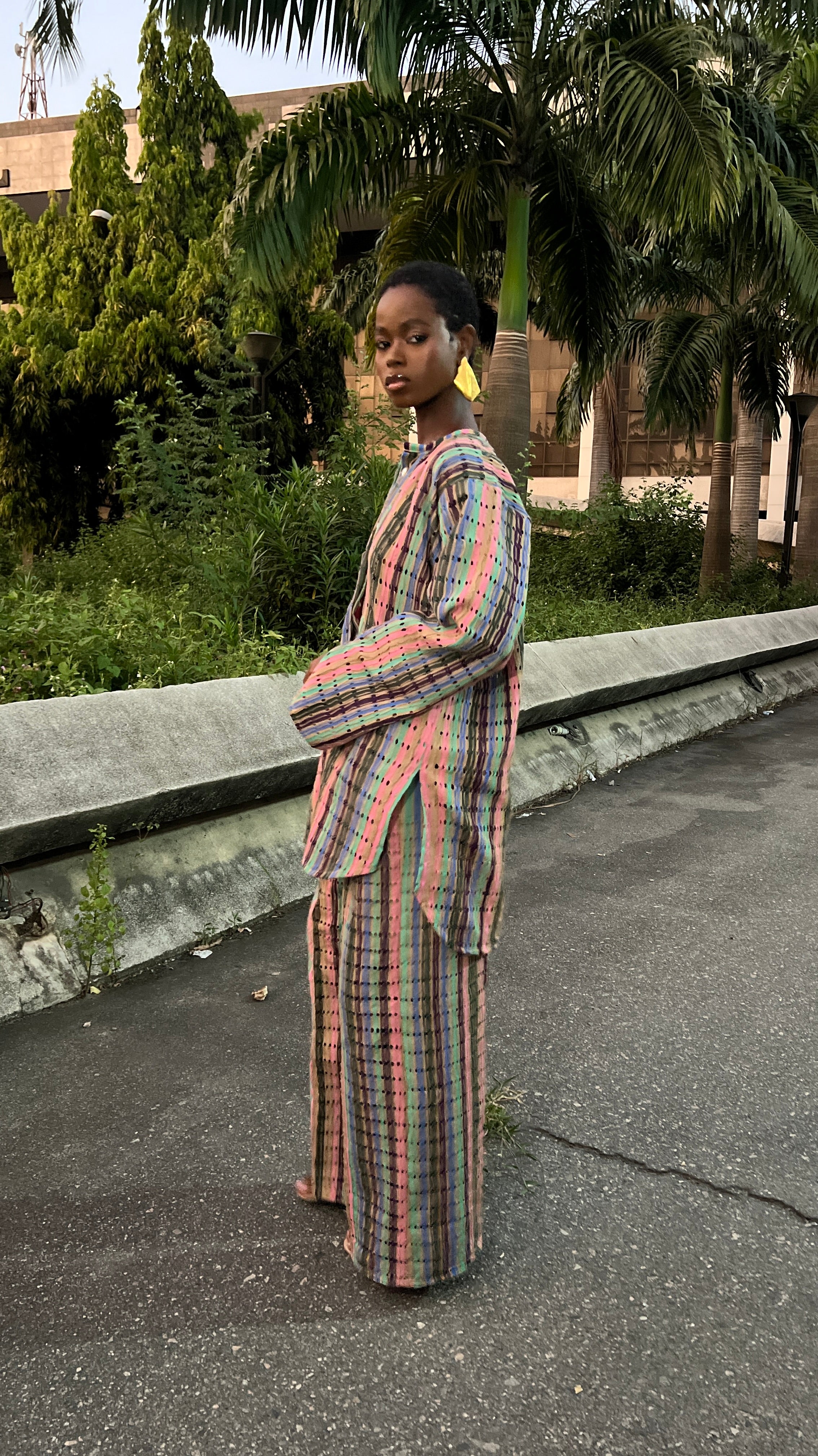 Aso Oke Oversized Shirt