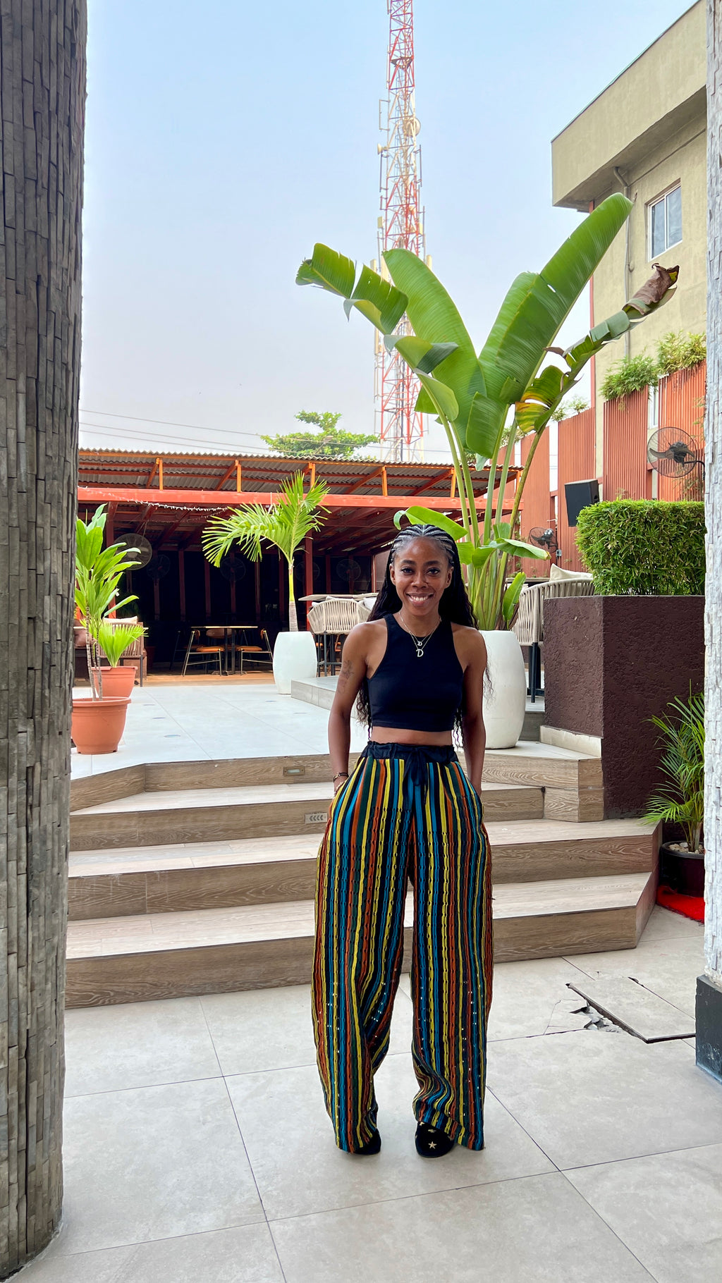 Show stopper Aso Oke Baggy Pants