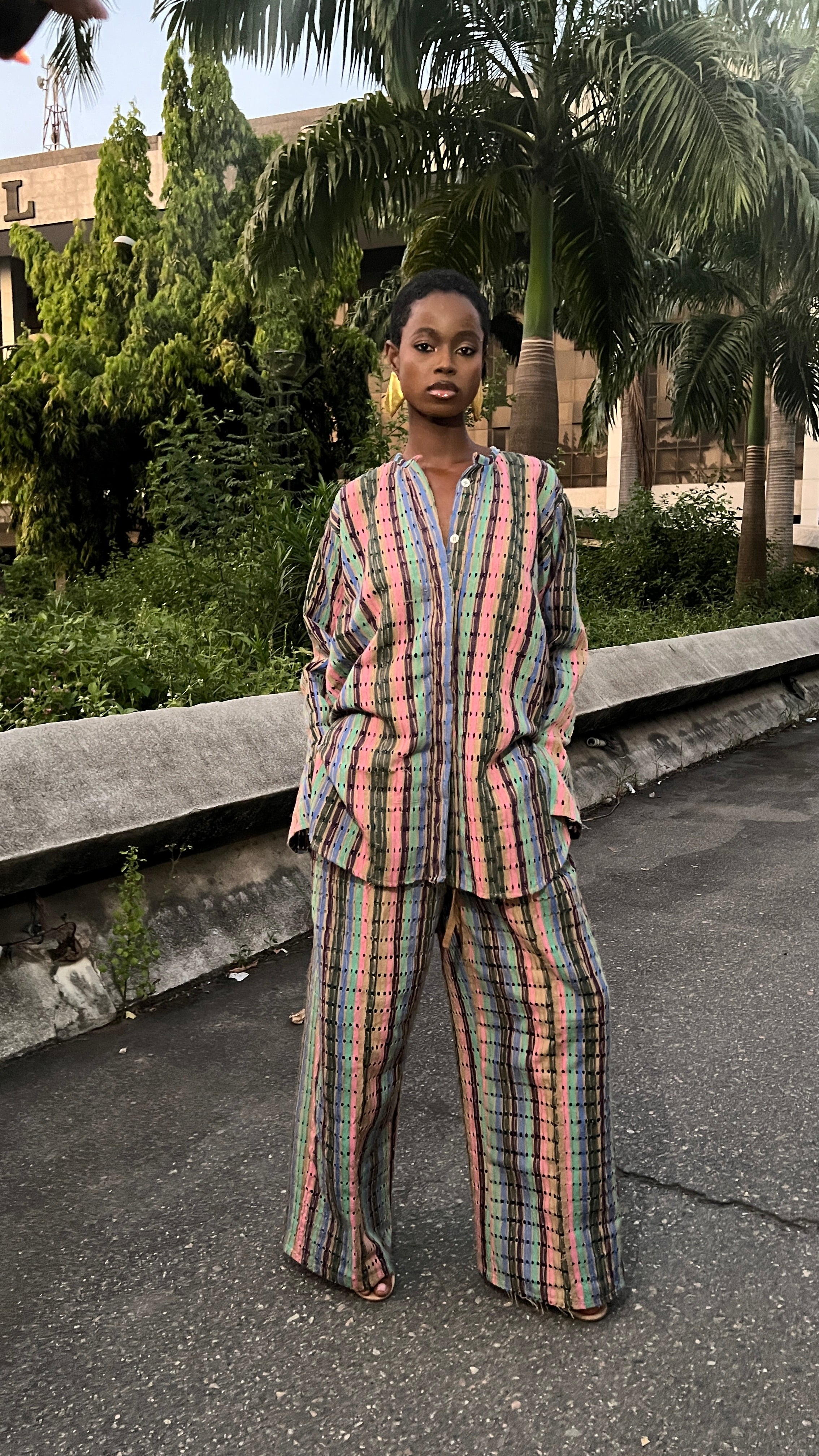 Aso Oke Oversized Shirt