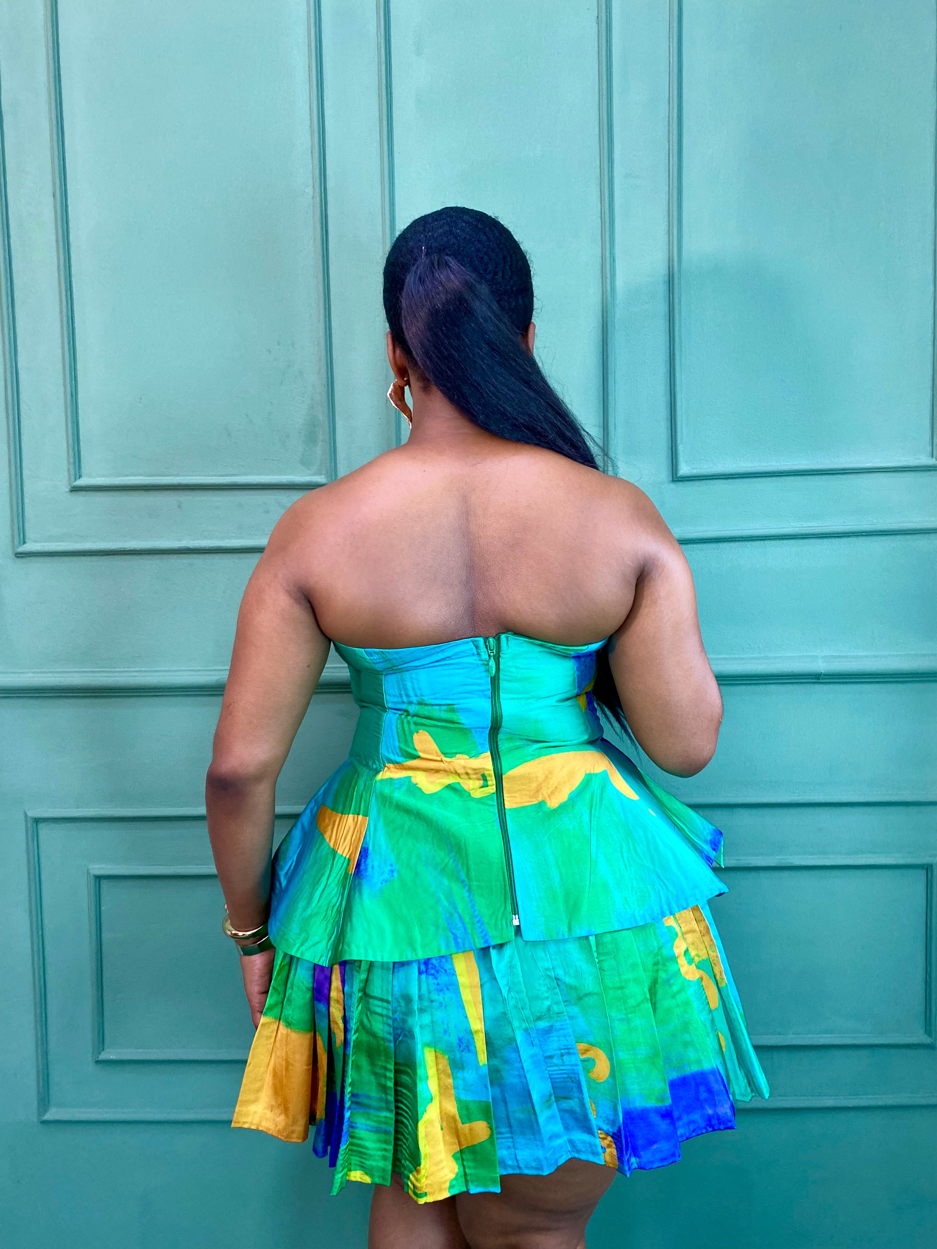 Lolu Printed Bustier