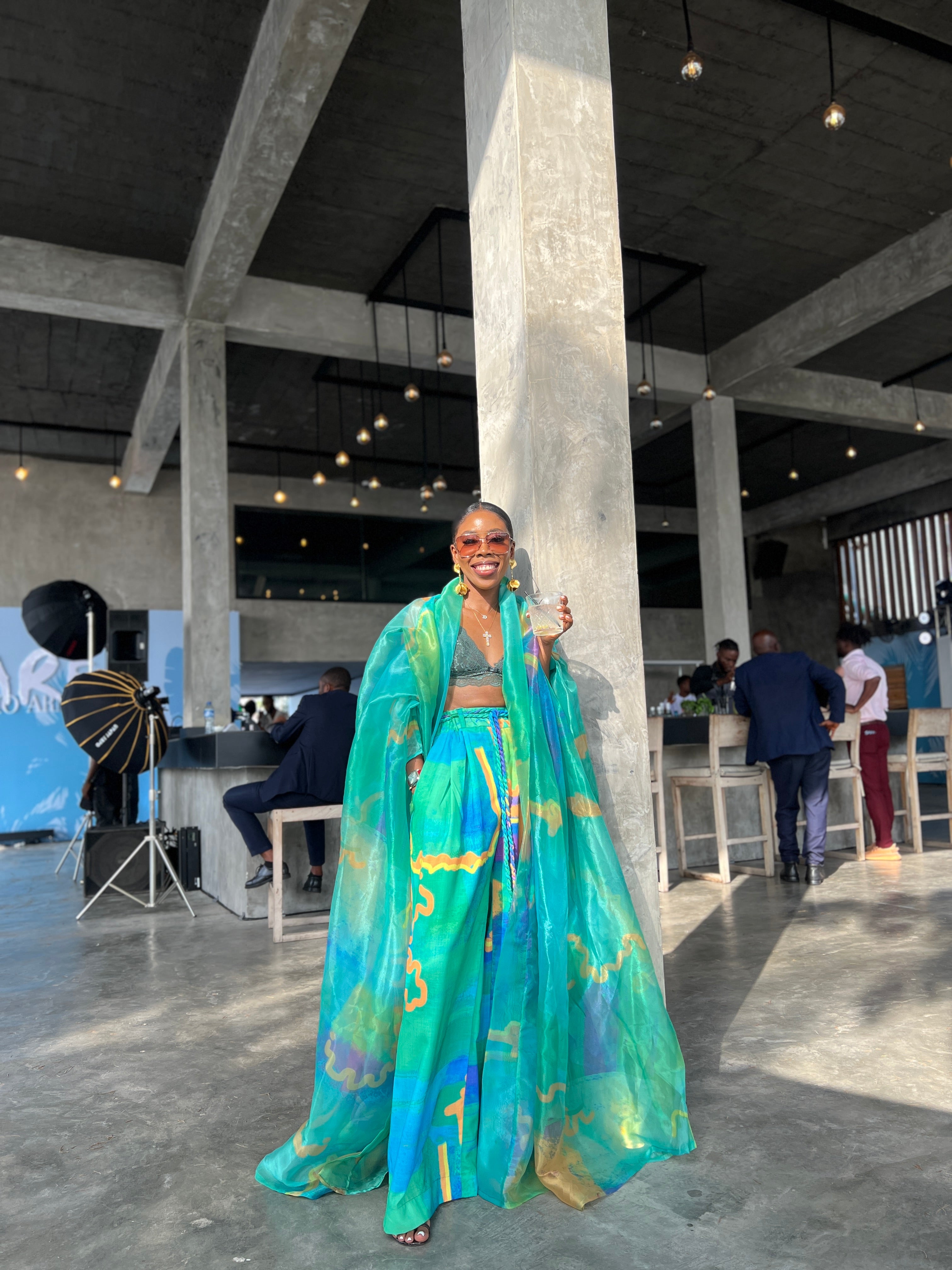 Organza Kimono – Isaleeko From Derin