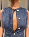 Denim Waist Coat