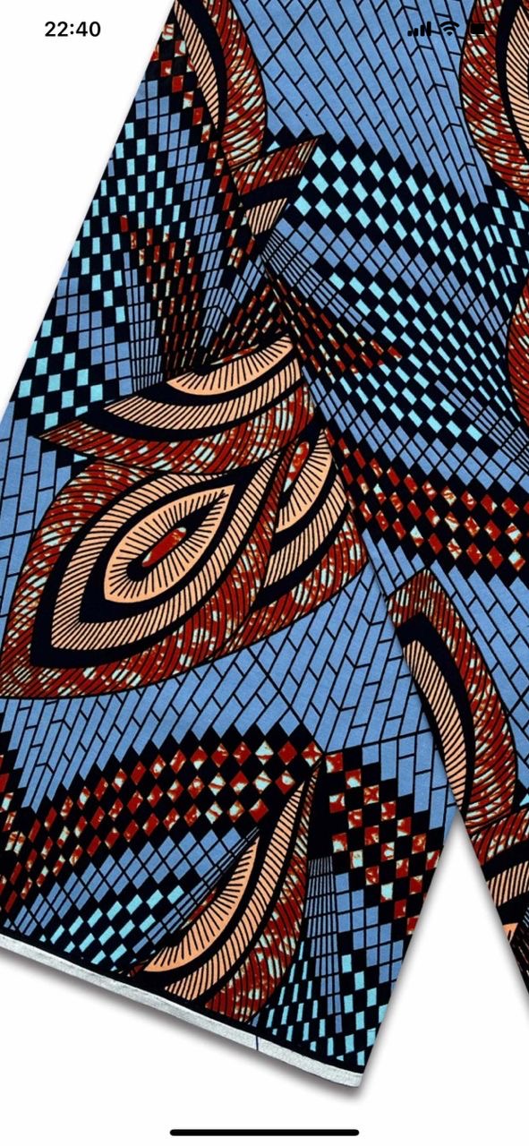 Ankara Beaded Skirt Set