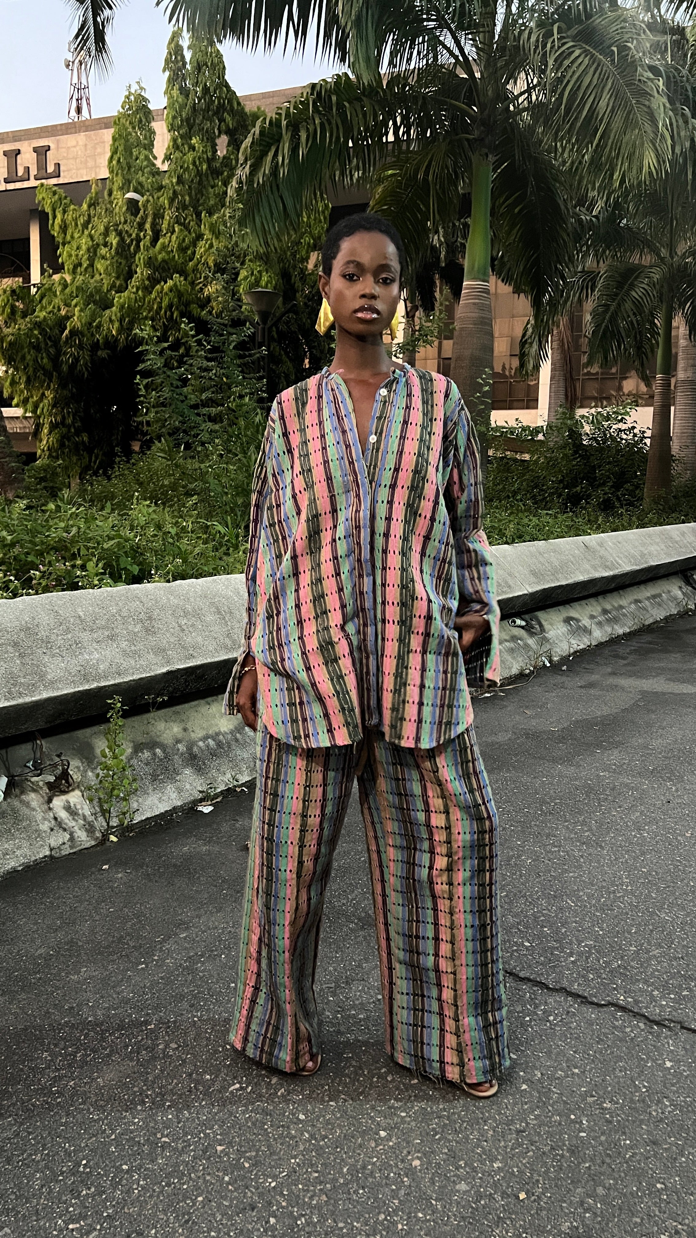 Aso Oke Oversized Shirt