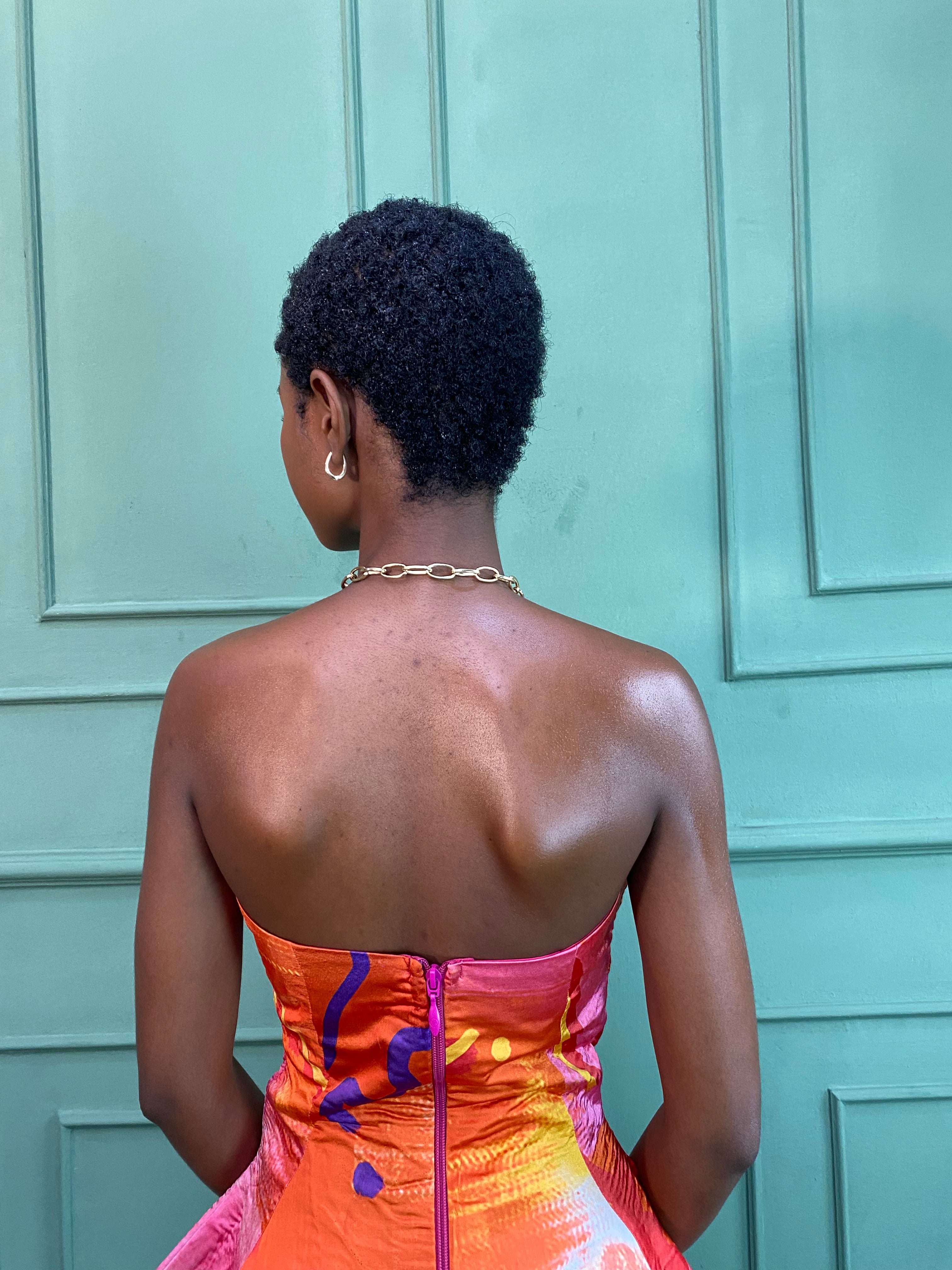 Lolu Printed Bustier