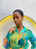 Organza Fitted Shirt
