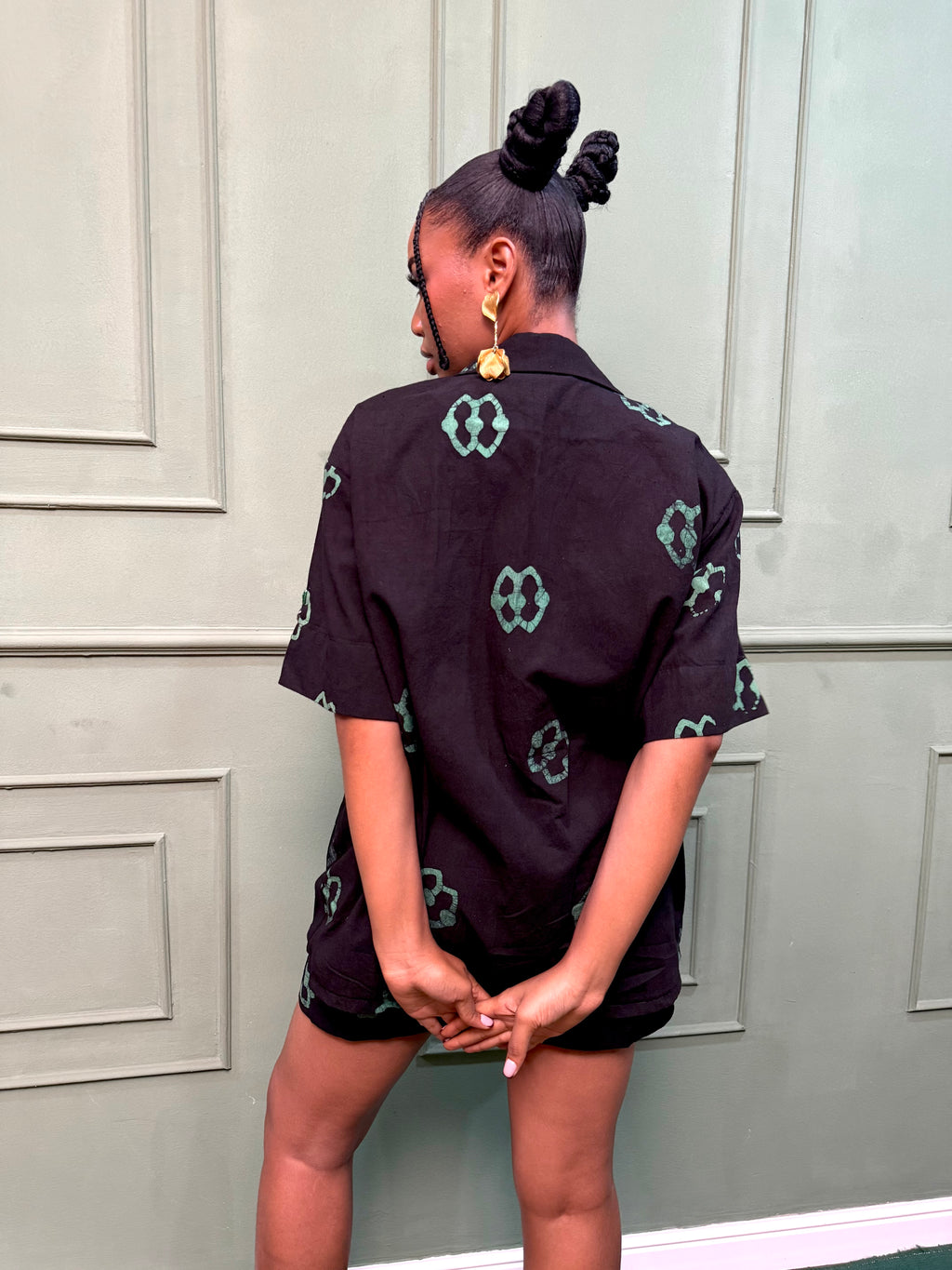 Beaded Short Set