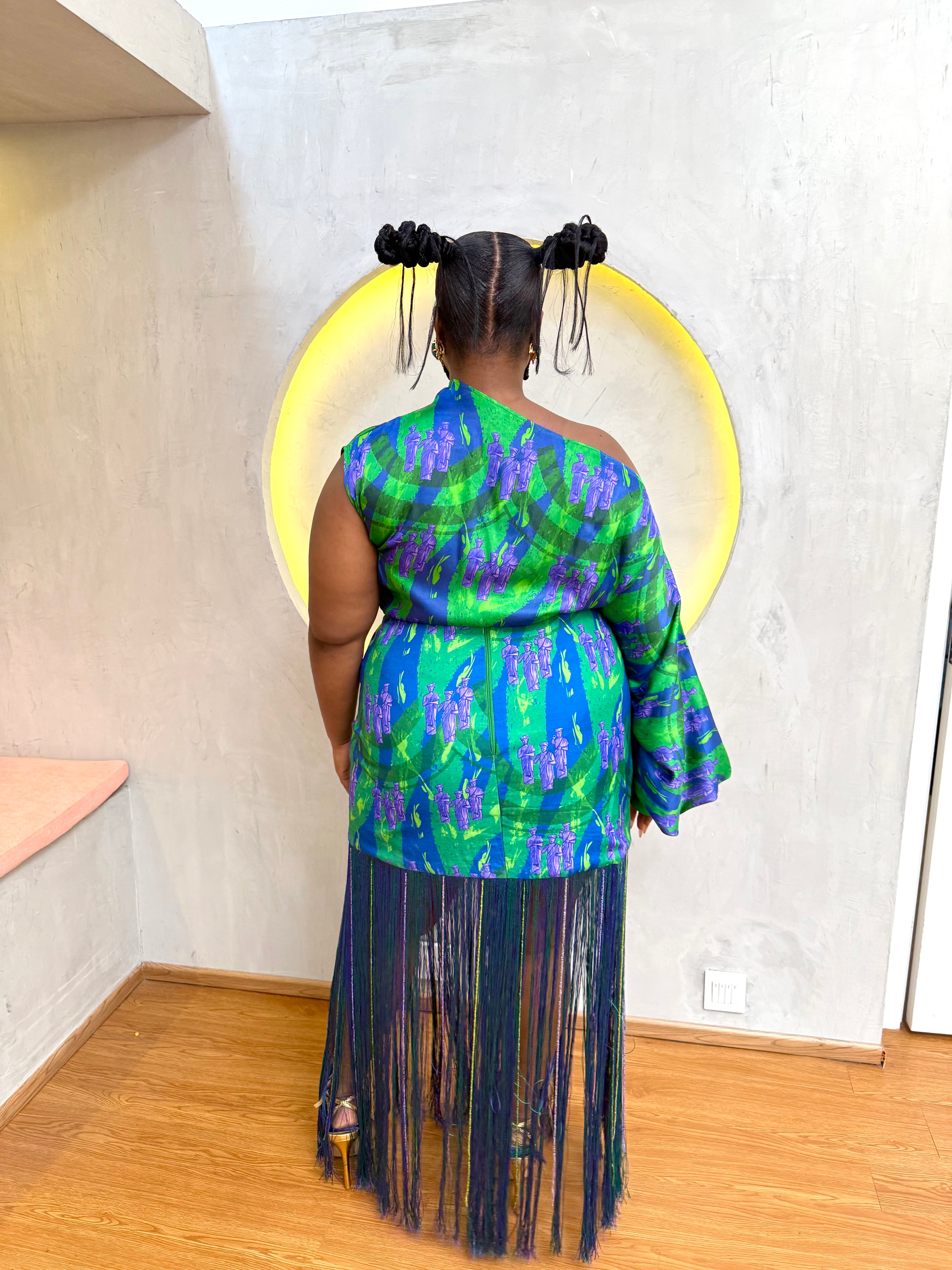 Long Fringe Skirt