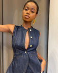 Denim Waist Coat