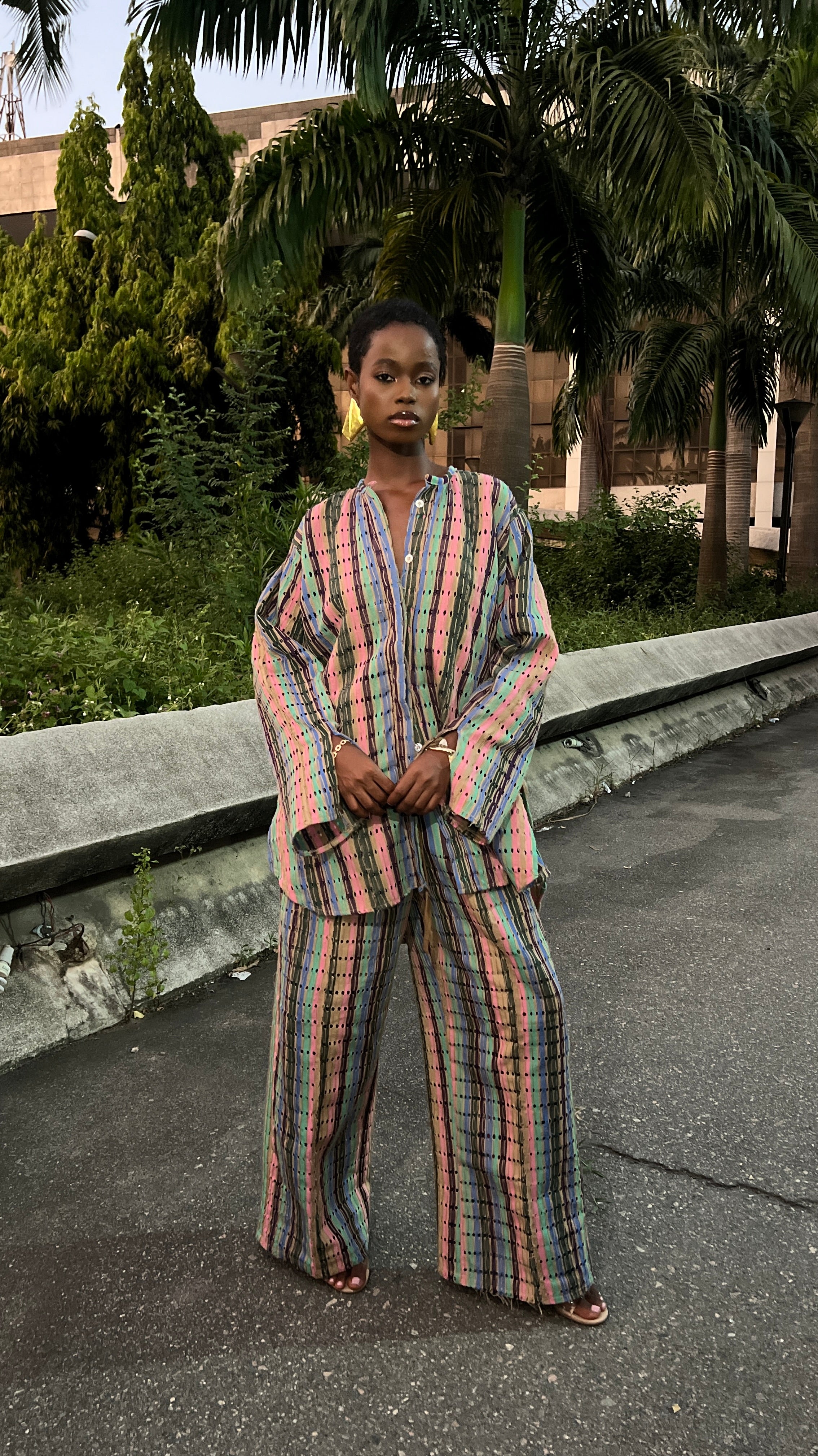 Aso Oke Oversized Shirt