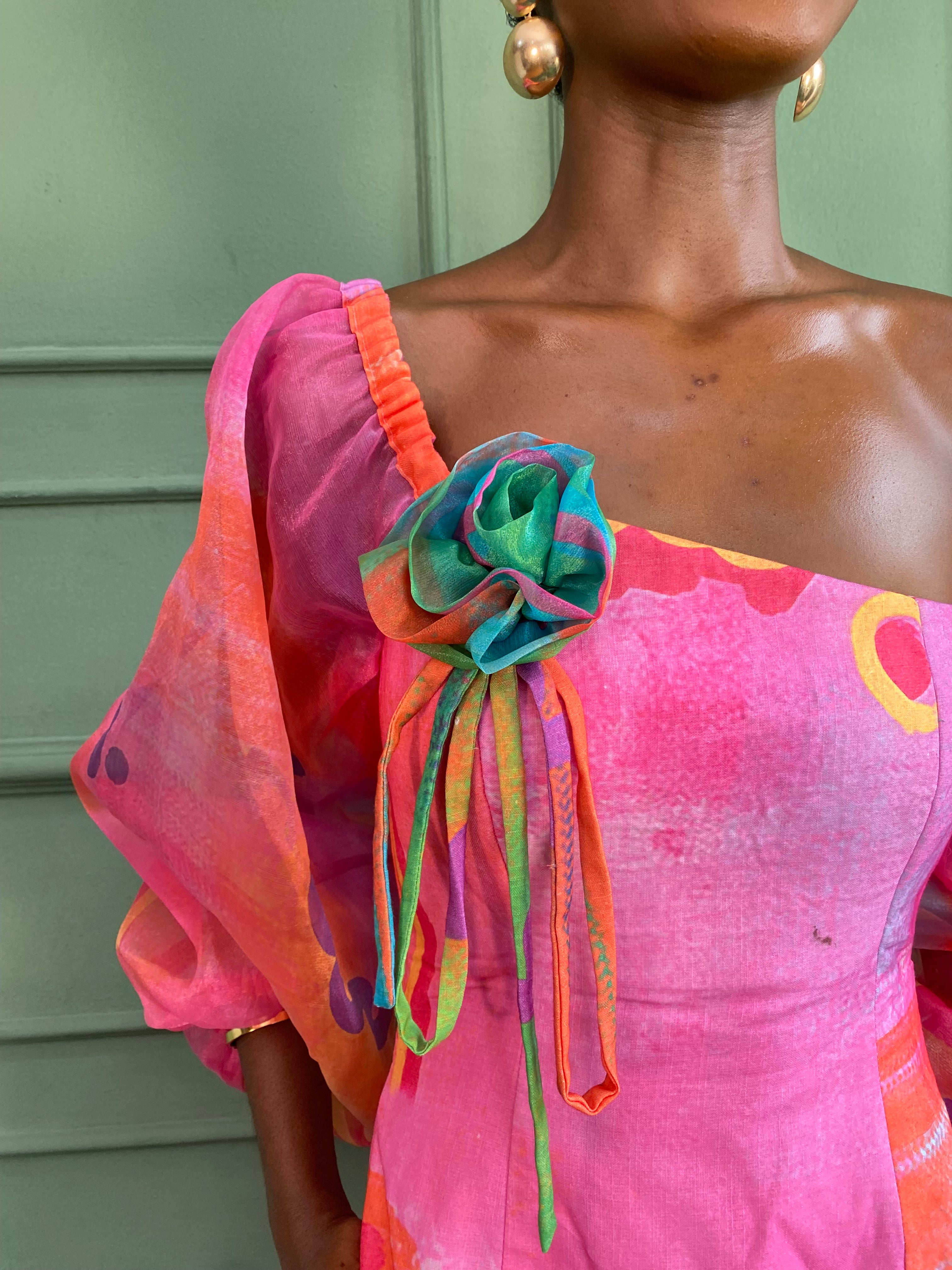 Drop Shoulder Dress