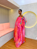 Organza Drop Shoulder Dress