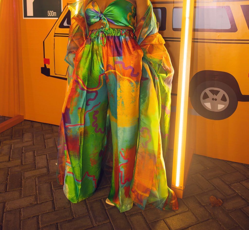 Silk Pj Style pants