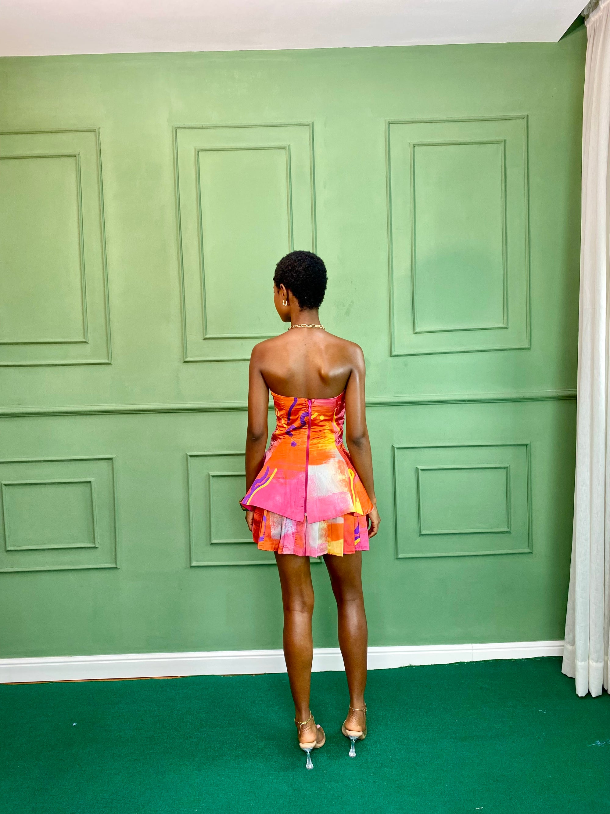 Lolu Printed Bustier